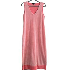 Rag & Bone V-Neck Midi Length Cora Dress Size‎ L